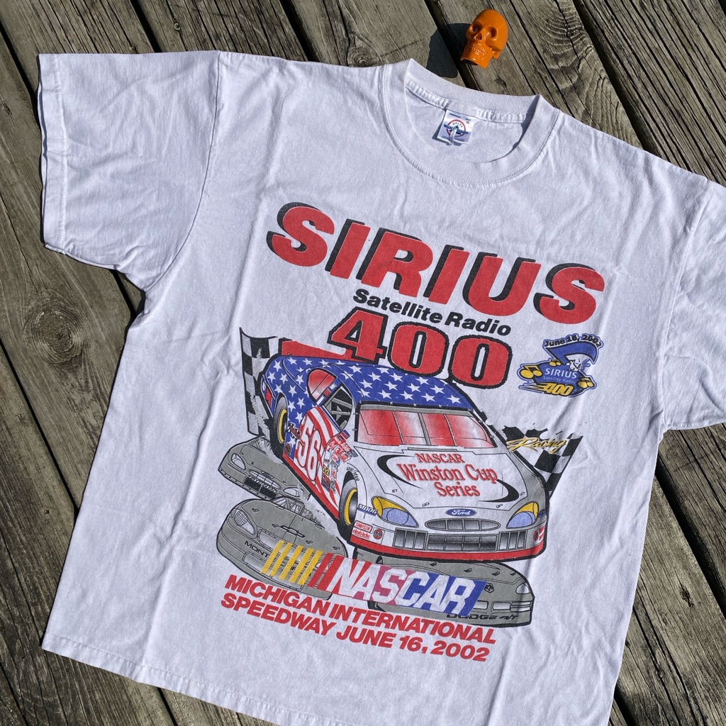 2002 Nascar Michigan Speedway Racing Shirt Sz Xl